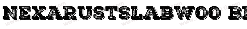 NexaRustSlabW00 Black03字体转换